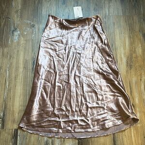 SHEIN Metallic Skirt